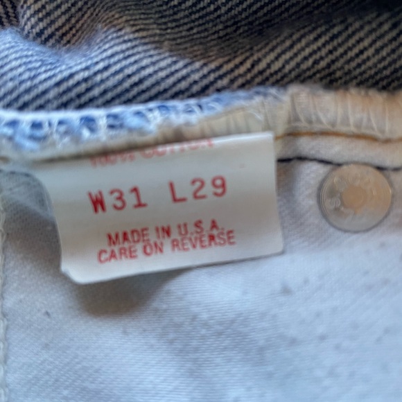 Vintage Levi’s orange tab 517 denim jeans. Free People - Picture 11 of 11